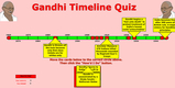 Gandhi's life, Quiz, Questions, Activities